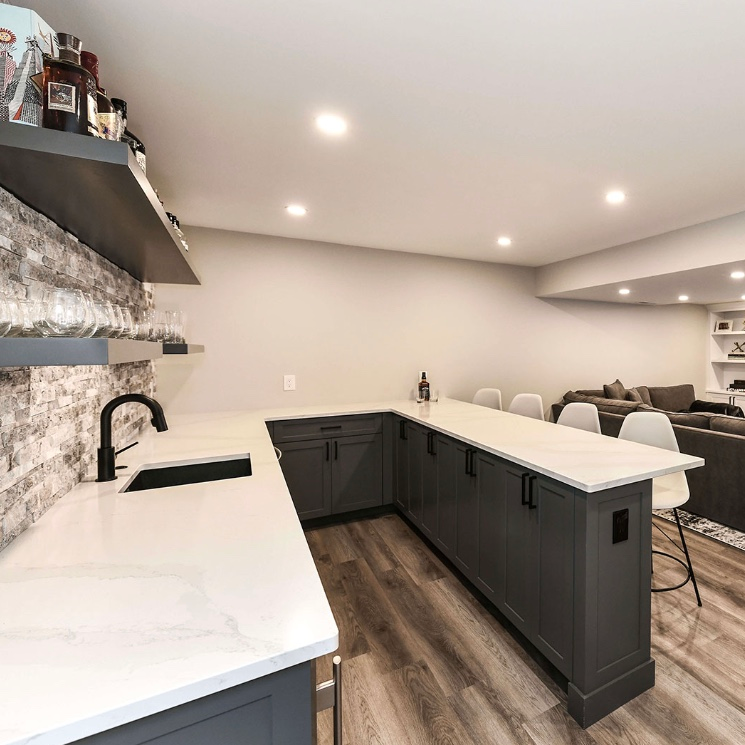 Kitchen remodeling Duluth GA under cabinet lighting upgrade