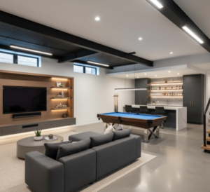 Basement Finishing in Duluth, GA